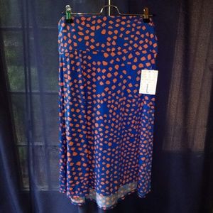 LulaRoe Azure Skirt Size Lg